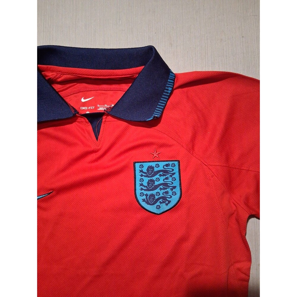 2022 Nike England Soccer Club World Cup Red Jersey Size XLarge